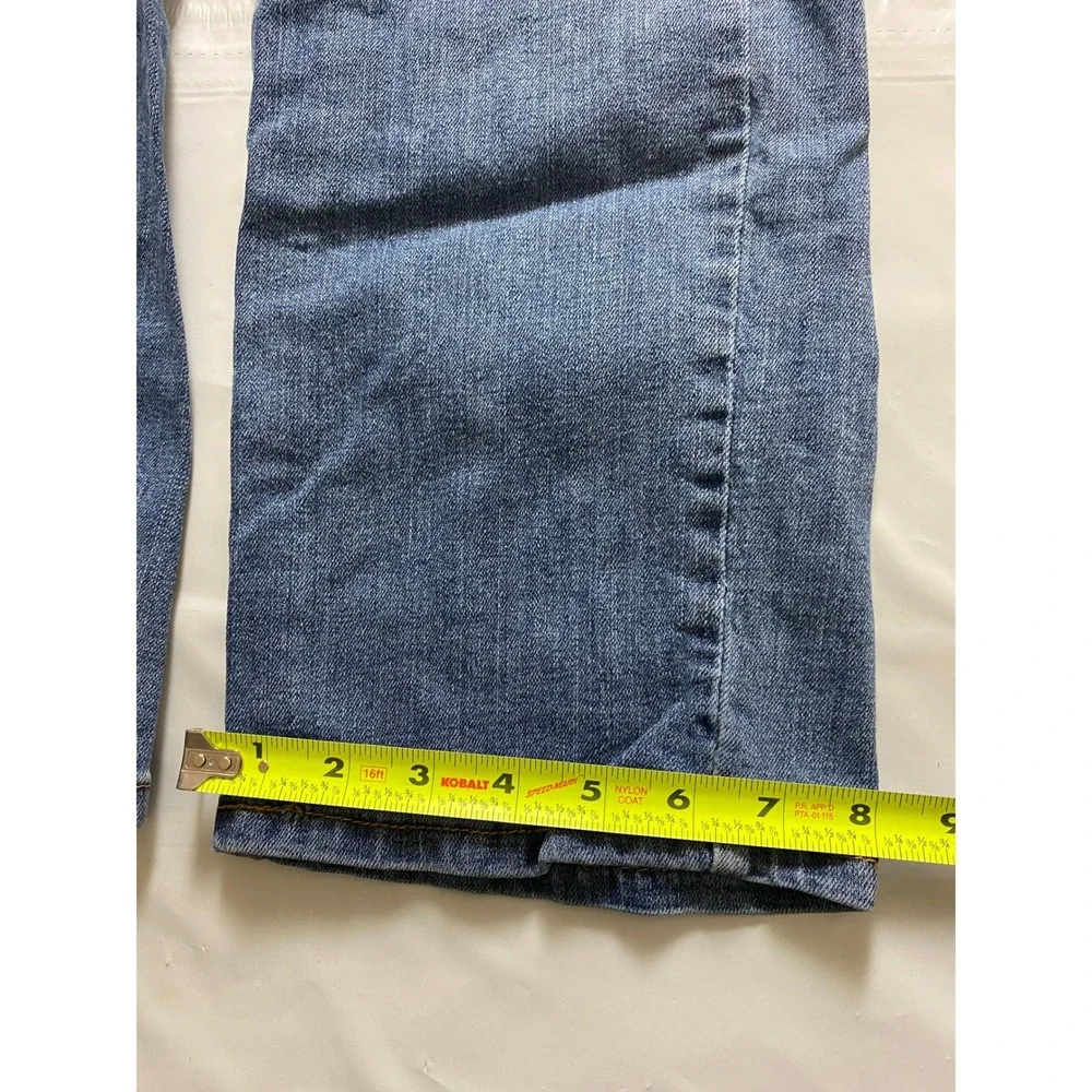 Levis Waterless Mens Blue Jeans W36 L32 Straight Leg‎ Denim Pants